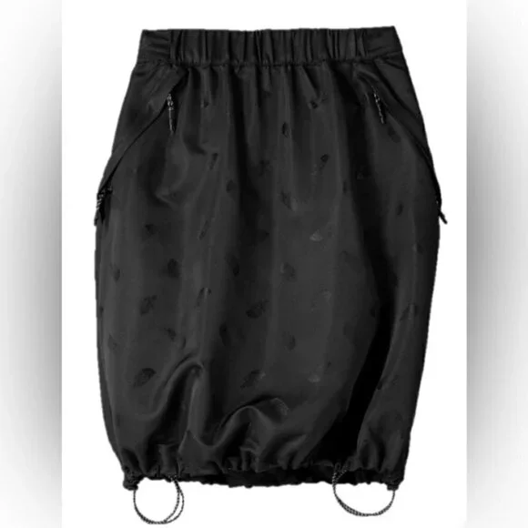 The North Face Nwt Black Series Tnf Logo Jacquard Skirt Sz Xs. - Picture 2 of 8